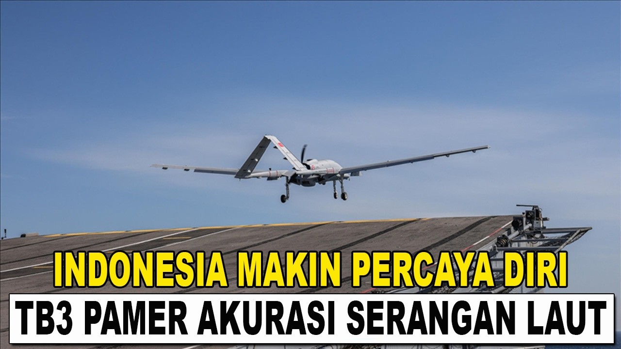 TB3 Mendarat Otomatis di Kapal, Indonesia Siap Jadi Pelopor Drone Carrier di ASEAN