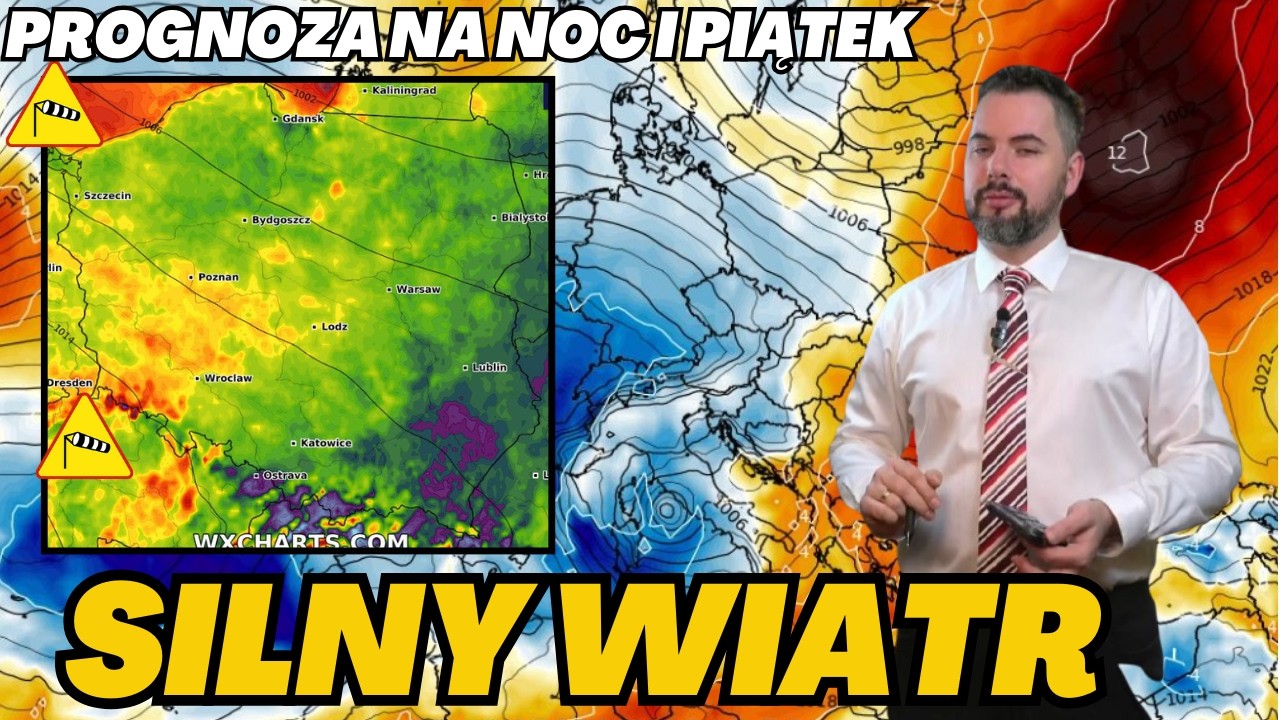 Ochłodzenie. Nad morzem efekt jeziora. Silny wiatr na Wybrzeżu. Prognoza na noc i piątek