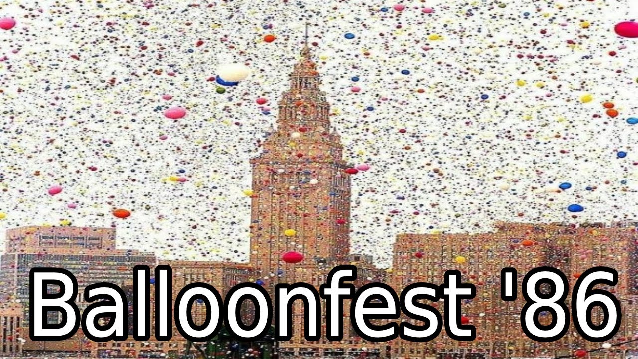 Record Guiness Catastrófico: Liberar 1,500,000 Globos al Medio Ambiente (Balloonfest '86)