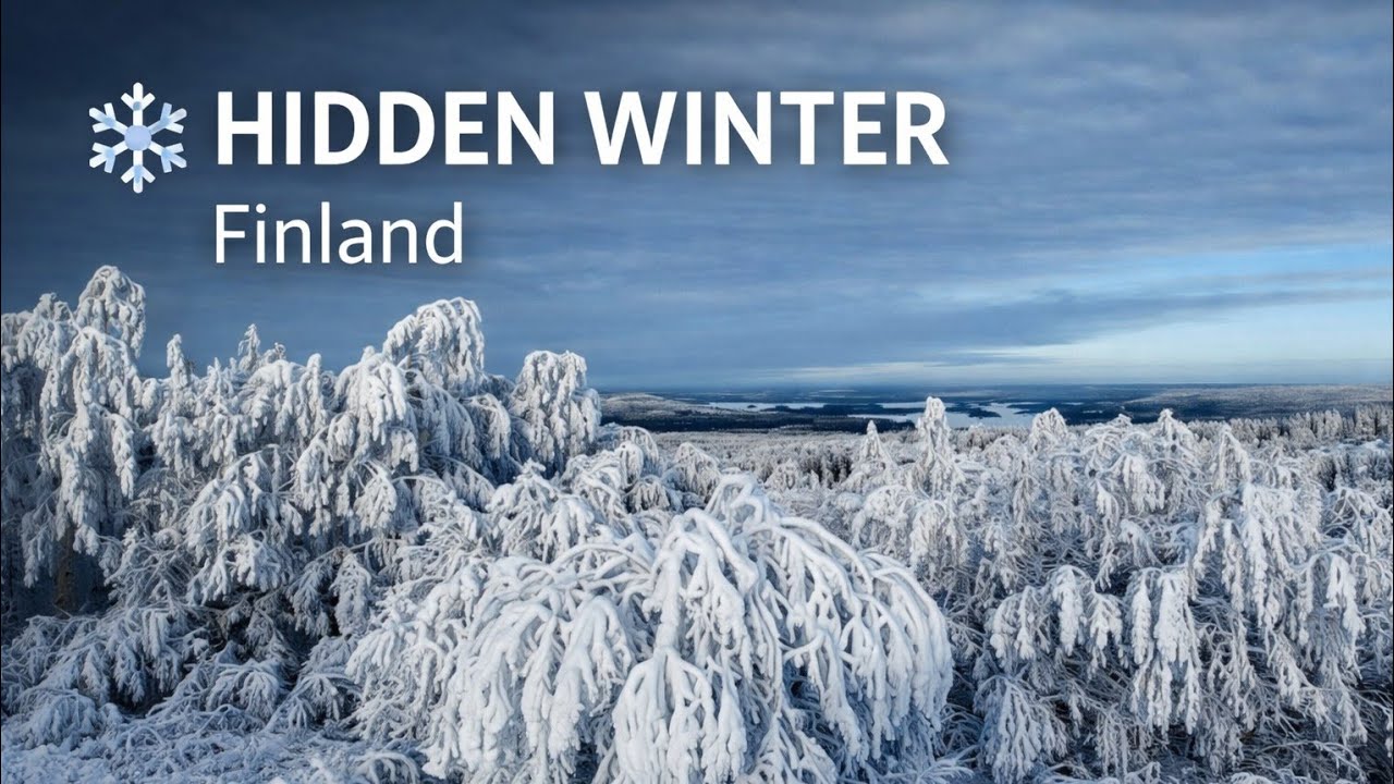 Winter Walk in Finland at -24°C ❄️ Hidden Tower & Forest Views
