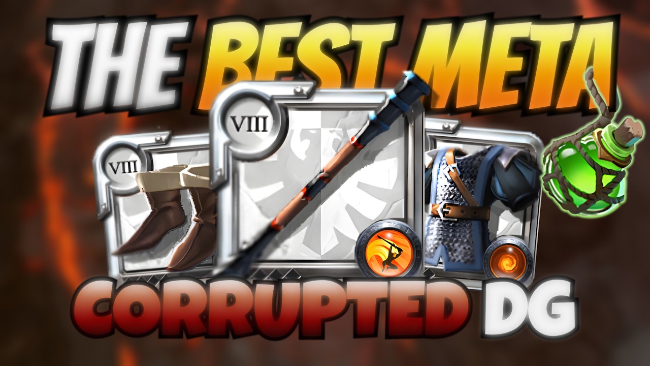 BORD&Atilde;O &Eacute; O MELHOR META DA CORROMPIDA | Albion Online Corrupted Dungeon