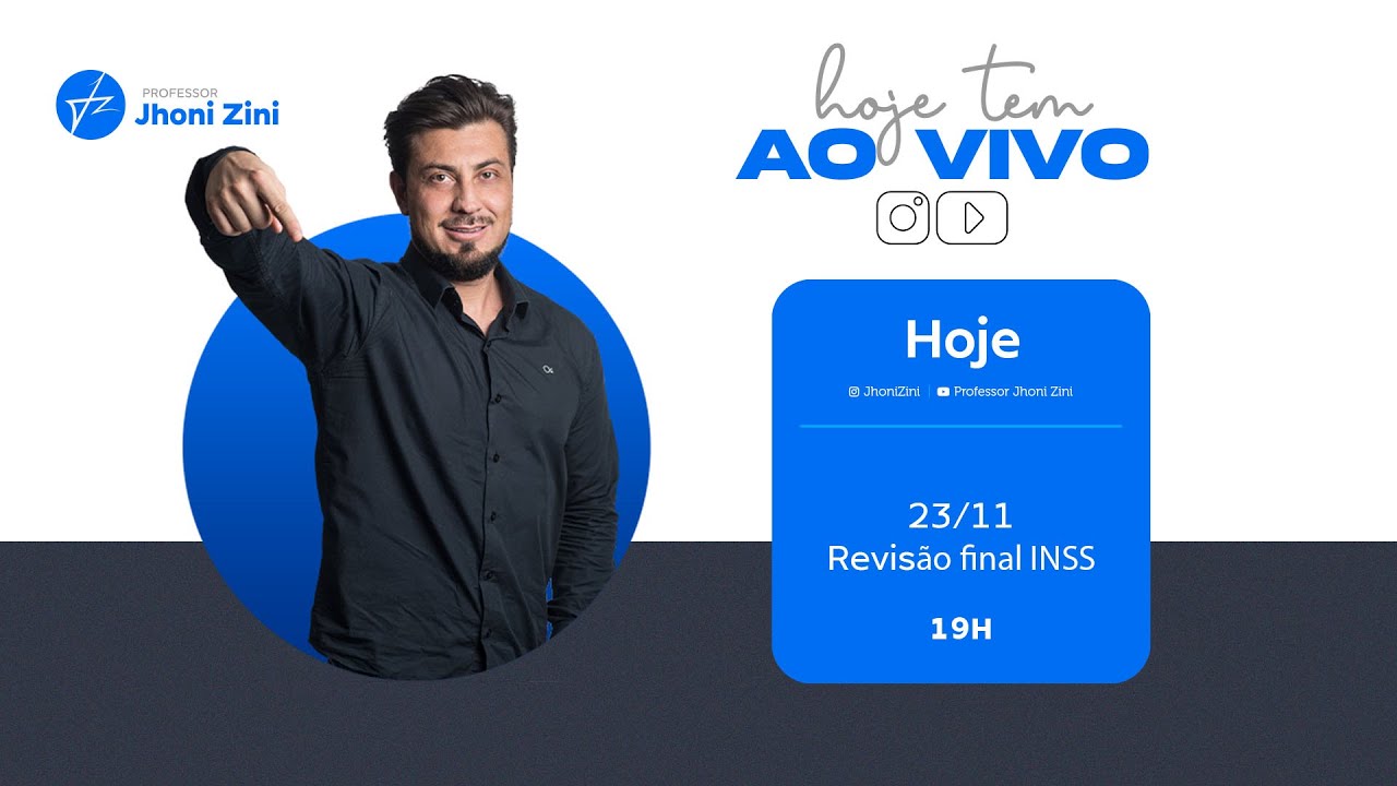 INSS 2022: REVISÃO FINAL DE RACIOCÍNIO LÓGICO - JHONI ZINI