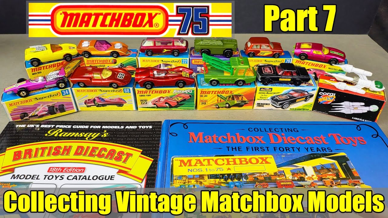 Collecting Vintage Matchbox Models - 1 to 75 - Part 7 - New Boxed Beauties!