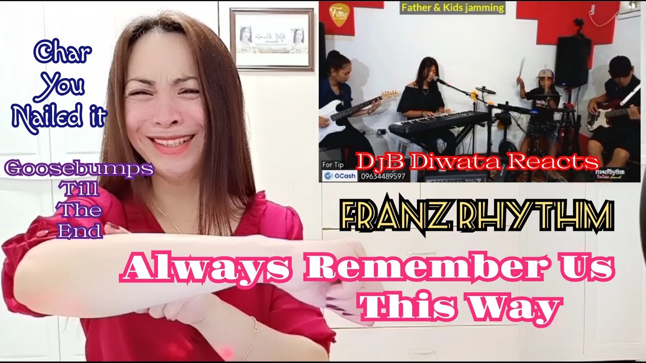 Always Remember Us This Way - Franz Rhythm | DjB Diwata Reacts #franzrhythm #ladygaga #opmband