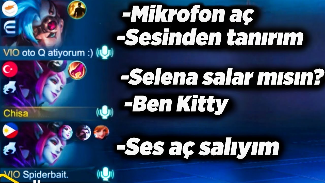 KİTTY'İM DEDİM İNANMADI SES A&Ccedil; DEDİ! SES A&Ccedil;TIM! SELENA SALDI!