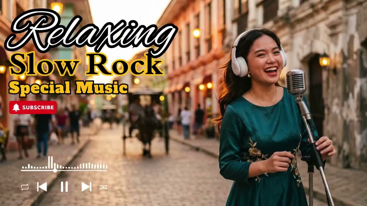 🌙 Moonrise Drift Tunes | Night Calm Slow Rock para sa Deep Sleep at Relaxation