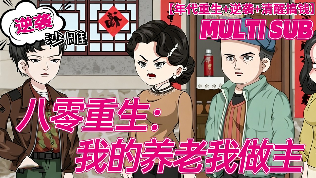 💕热门【爽文动画】《八零重生：我的养老我做主》重生回到 1986，谁道德绑架我，我就怼谁！#年代 #重生 #沙雕剧情 #bdhm