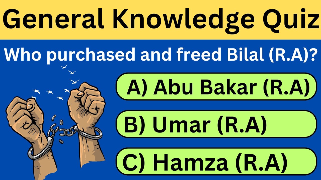 Islamic General Knowledge Quiz Part 2 || 50 Questions || Can you answer all of Them??