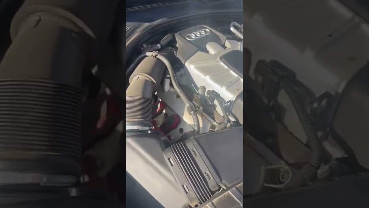 Audi a6 knocking sound? What could this be bad timing chain tensionor?