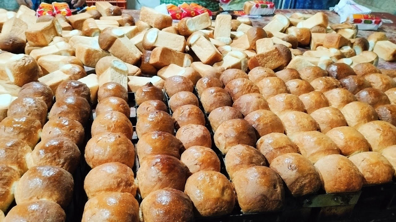 Mini Bakery Bread Factory In Kolkata । Full Bread Making Process । India