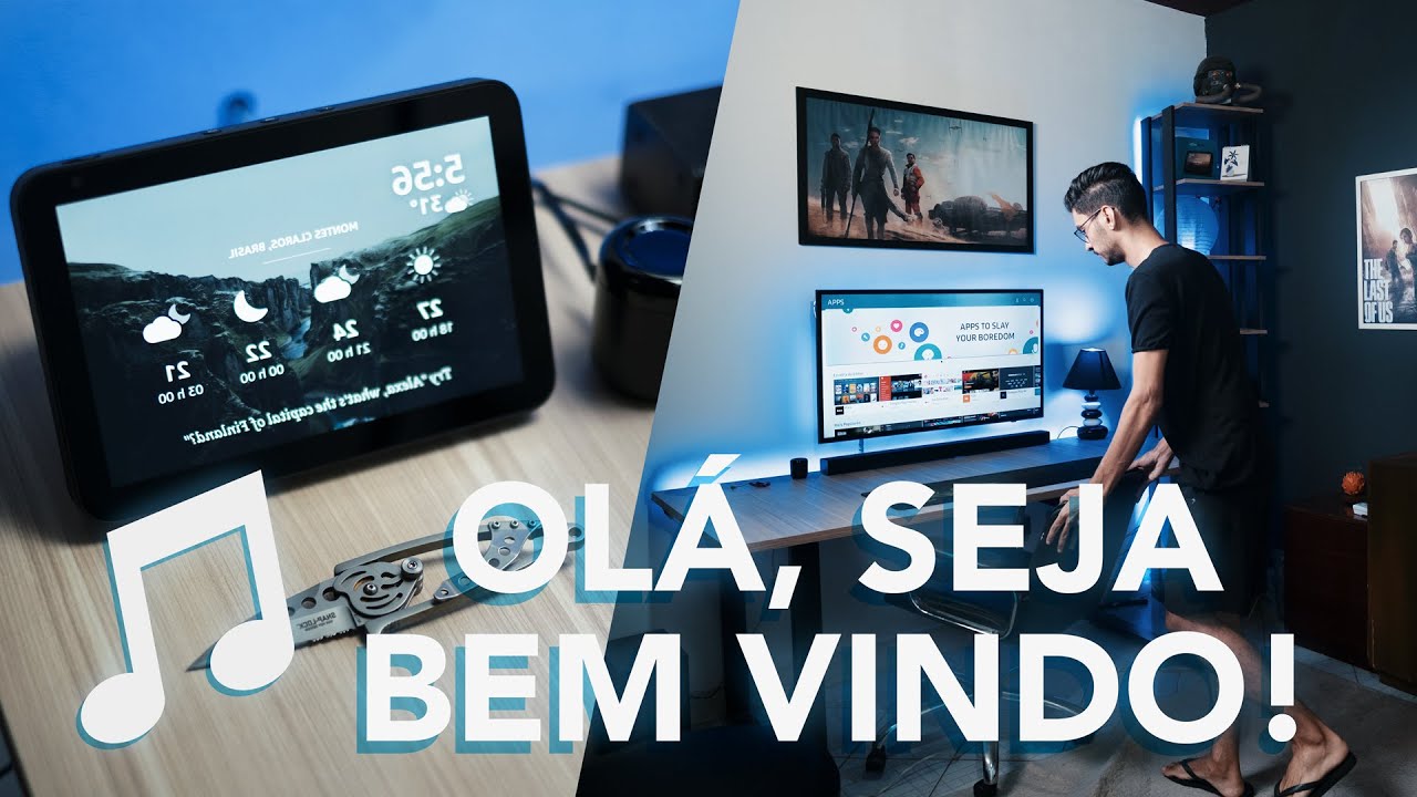 Minhas Rotinas | A Alexa toca m&uacute;sica quando chego em casa!