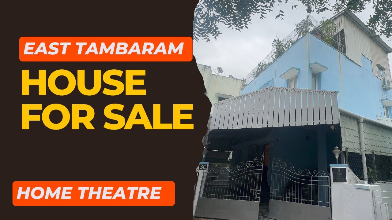 ID 2551  - House For Sale in East Tambaram || Madambakkam ||Home Theatre || 3CCP||GYM|| Library||