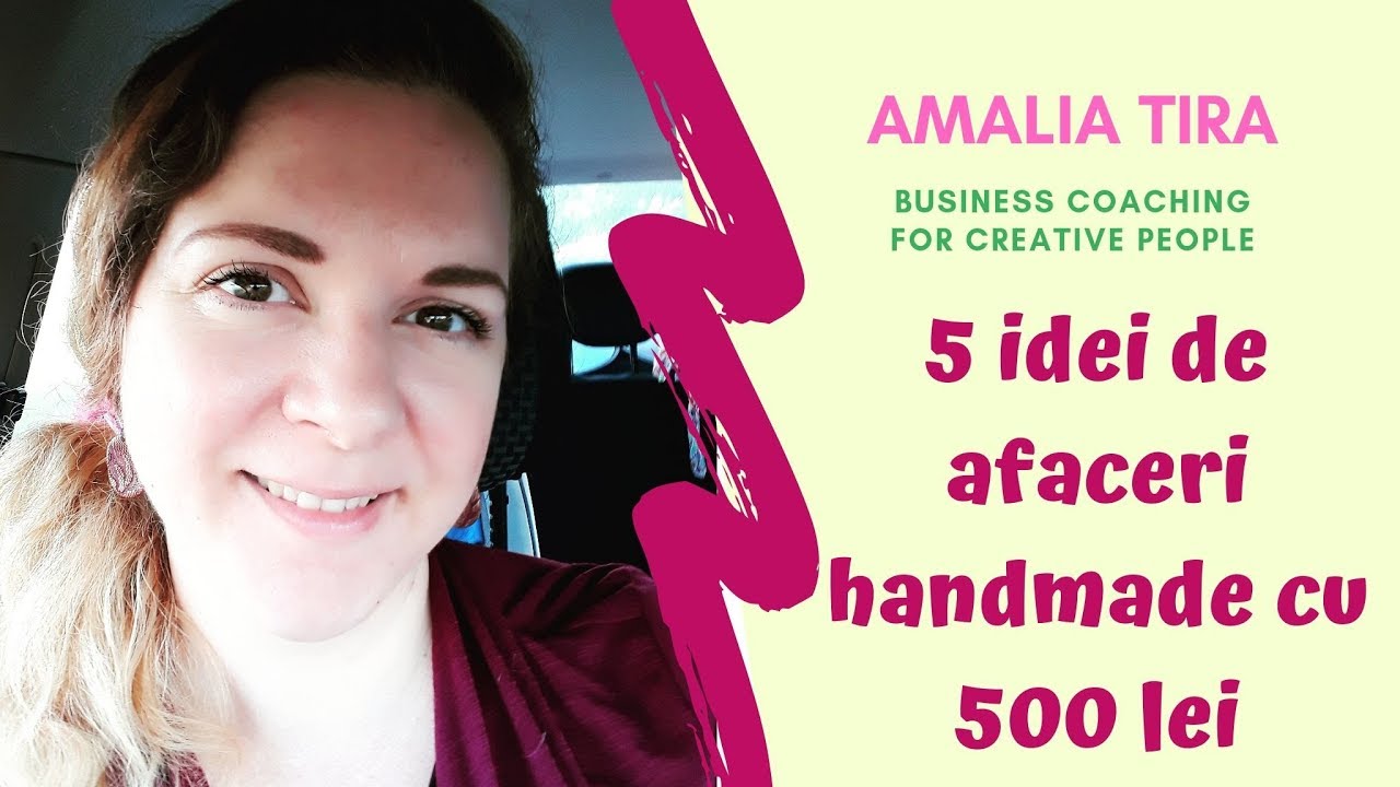 5 IDE DE AFACERI HANDMADE pe care le poti incepe cu doar 500 LEI