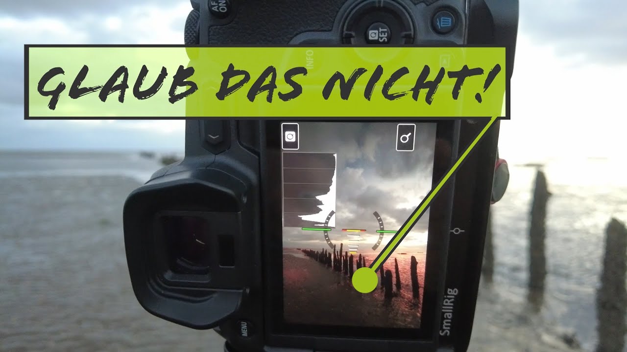 Meine Kamera l&uuml;gt. Fotografieren an der Nordseek&uuml;ste mit der EOS R