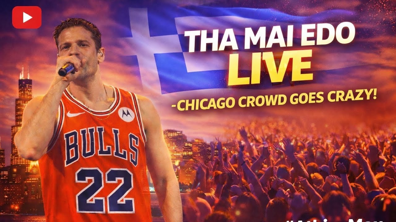 🇺🇸🇬🇷 Konstantinos Argiros LIVE | Tha ’Mai Edo - Θα ’Μαι Εδώ | United Center | Chicago | Mar. 7, 2026