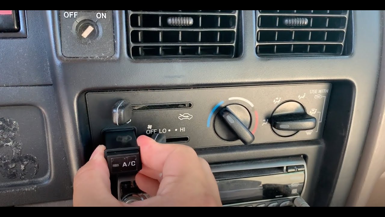 AC Switch Repair - Toyota Tacoma - 1999