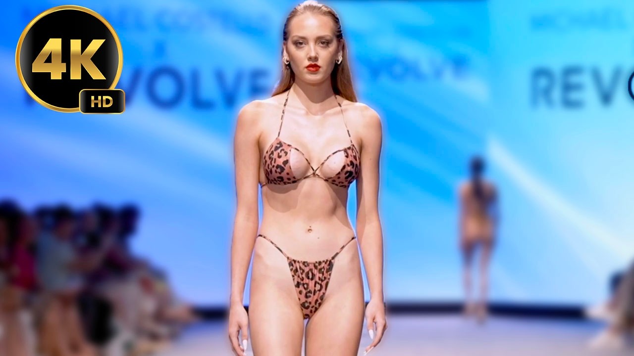 Michael Costello Swimwear Show 4K Video . Miami Swim Week