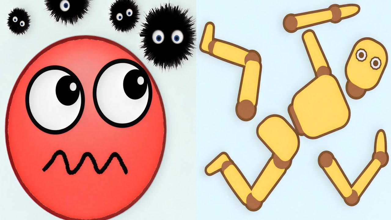 Hide Ball VS Ragdoll Break - Epic SpeedRun Challenge - All Levels Unlocked Android & iOS