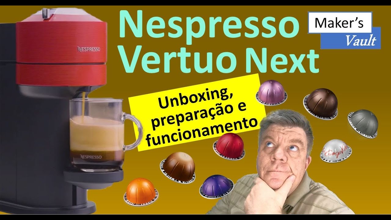 Nespresso Vertuo Next: Unboxing, Preparação e Funcionamento