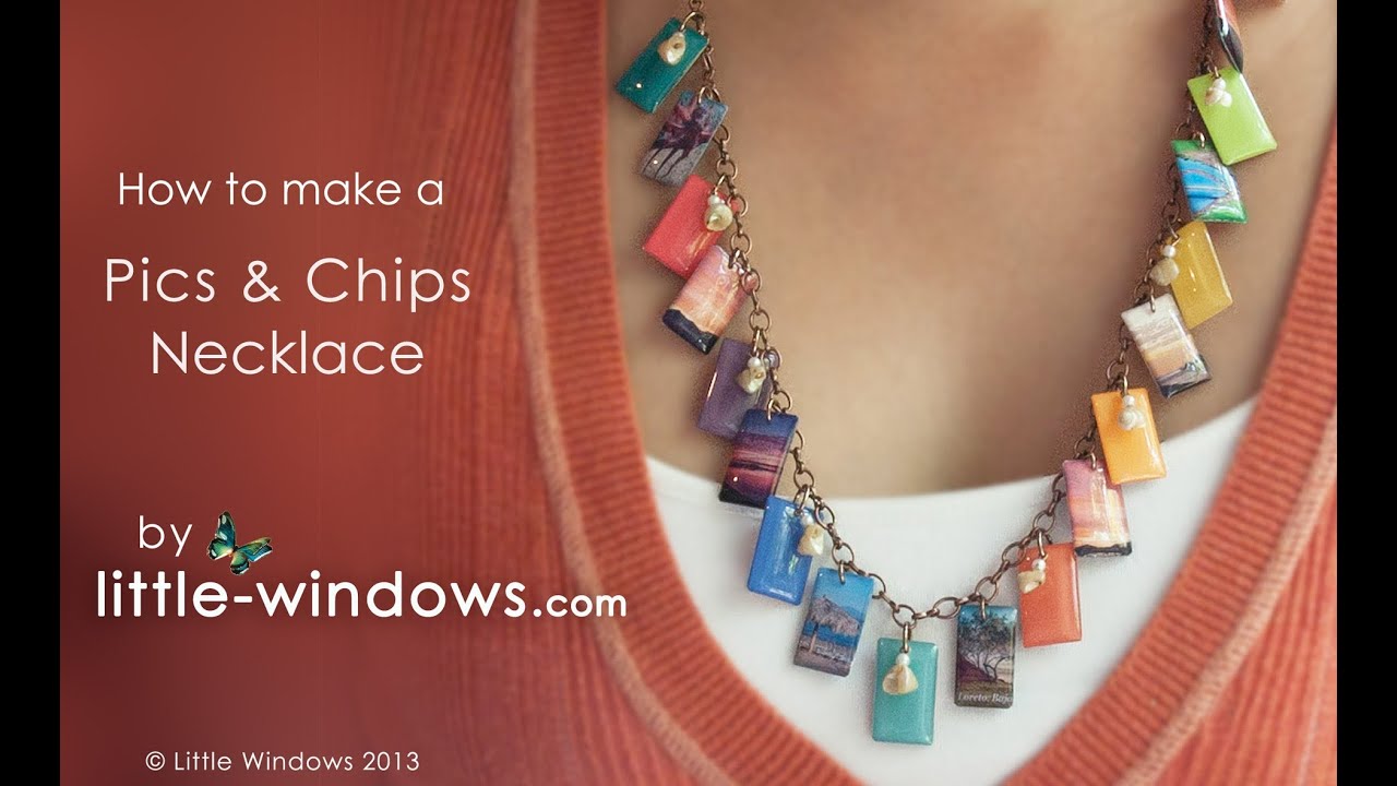 Resin Jewelry - Photos & Paint Chips