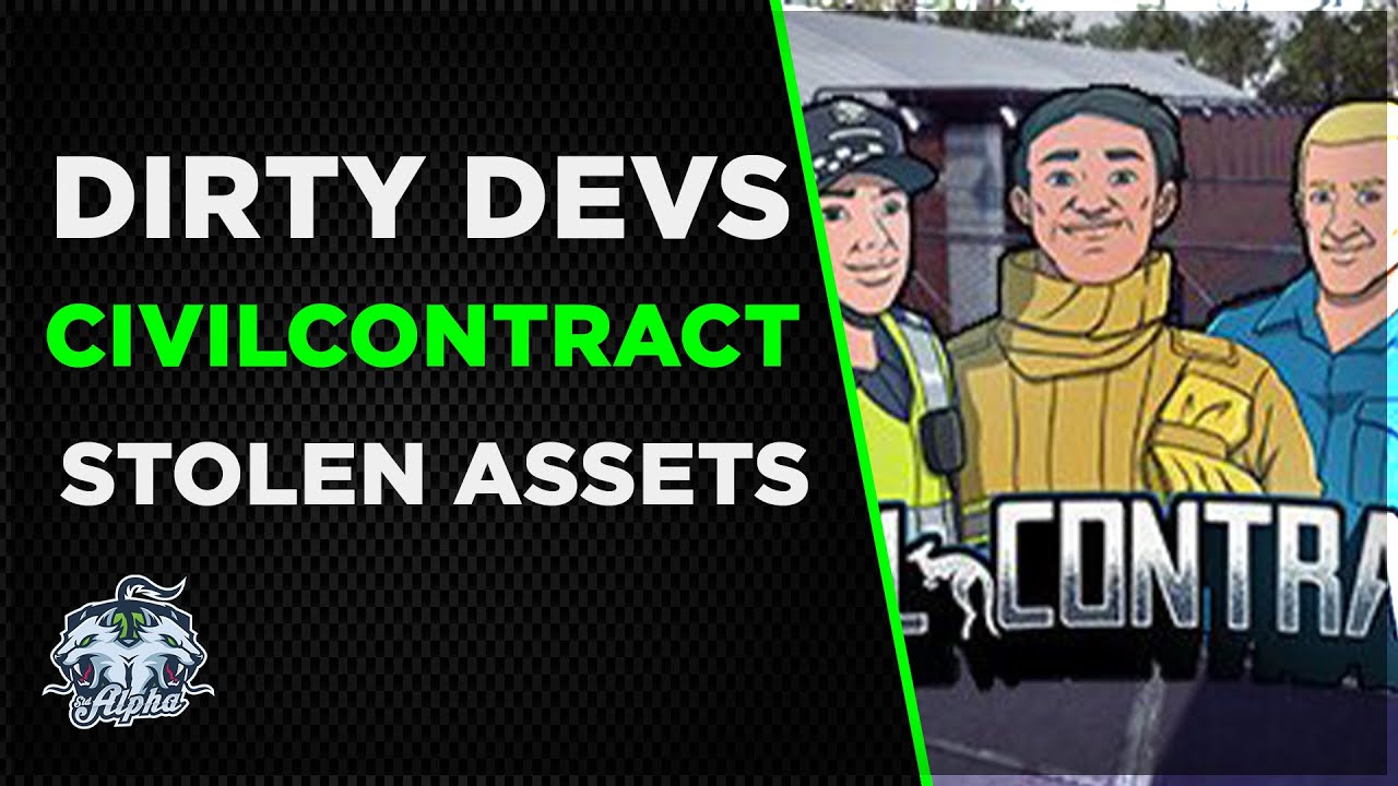 Dirty Devs: CivilContract Asset theft and even more legal threats