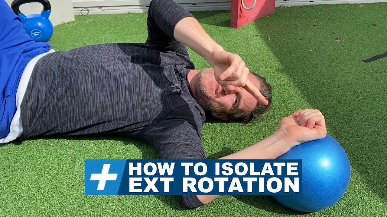 How to Isolate Shoulder External Rotation | Tim Keeley | Physio REHAB