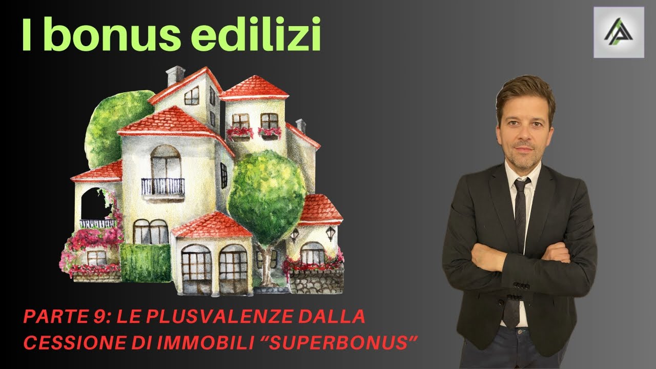 TASSAZIONE IMMOBILI SUPERBONUS