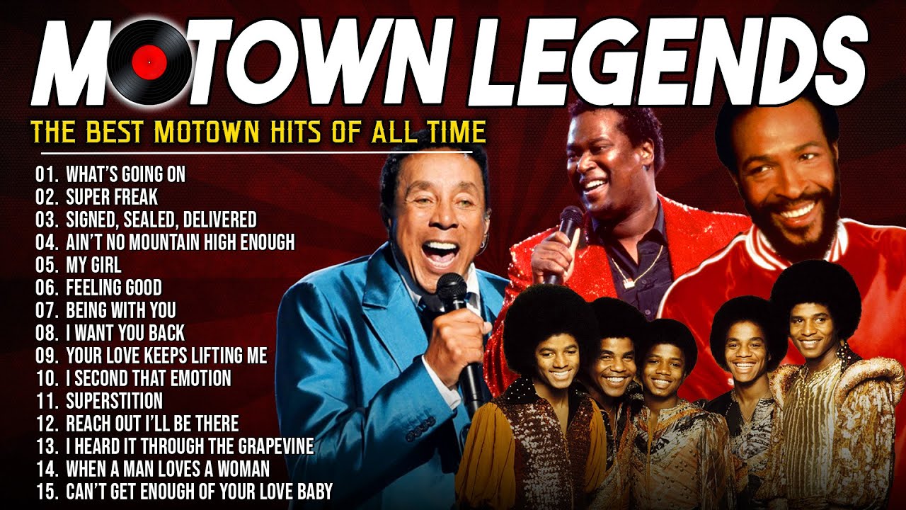Motown Soul Legends☢️Marvin Gaye, James Brown, Smokey Robinson Greatest Hits of All Time #motownhits