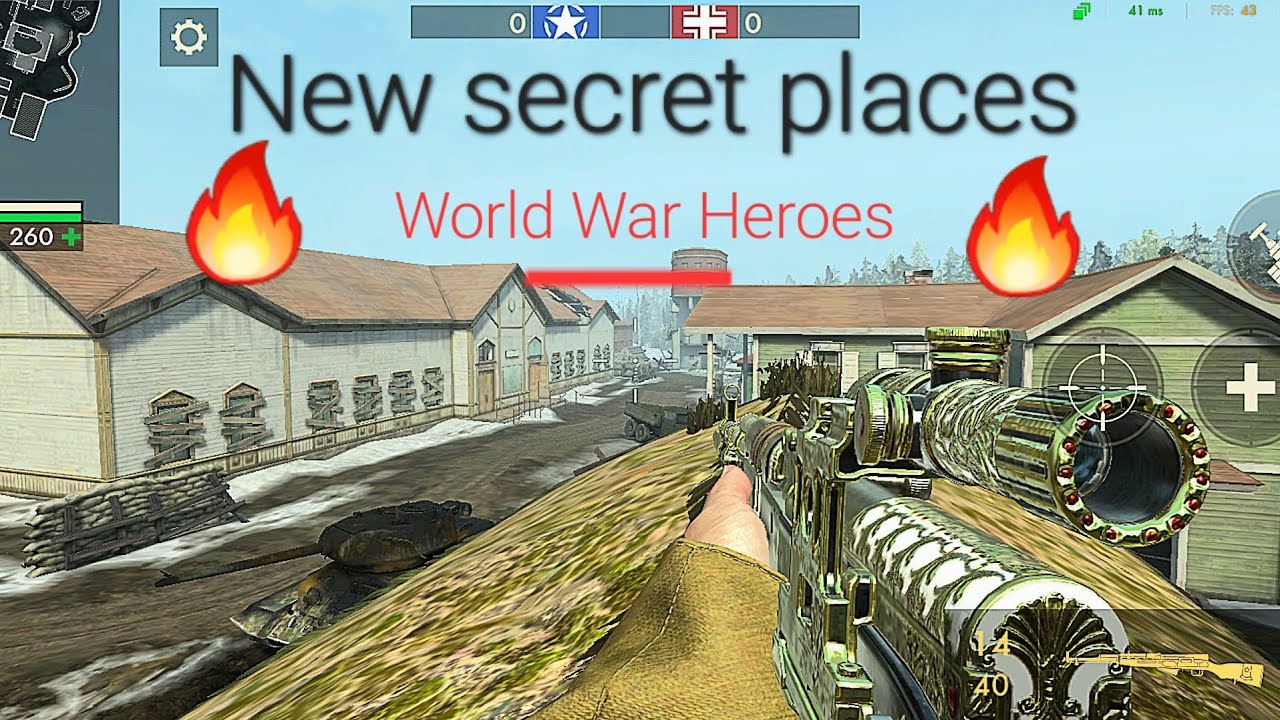 New Season 33 secret places | World War Heroes 👍🫨