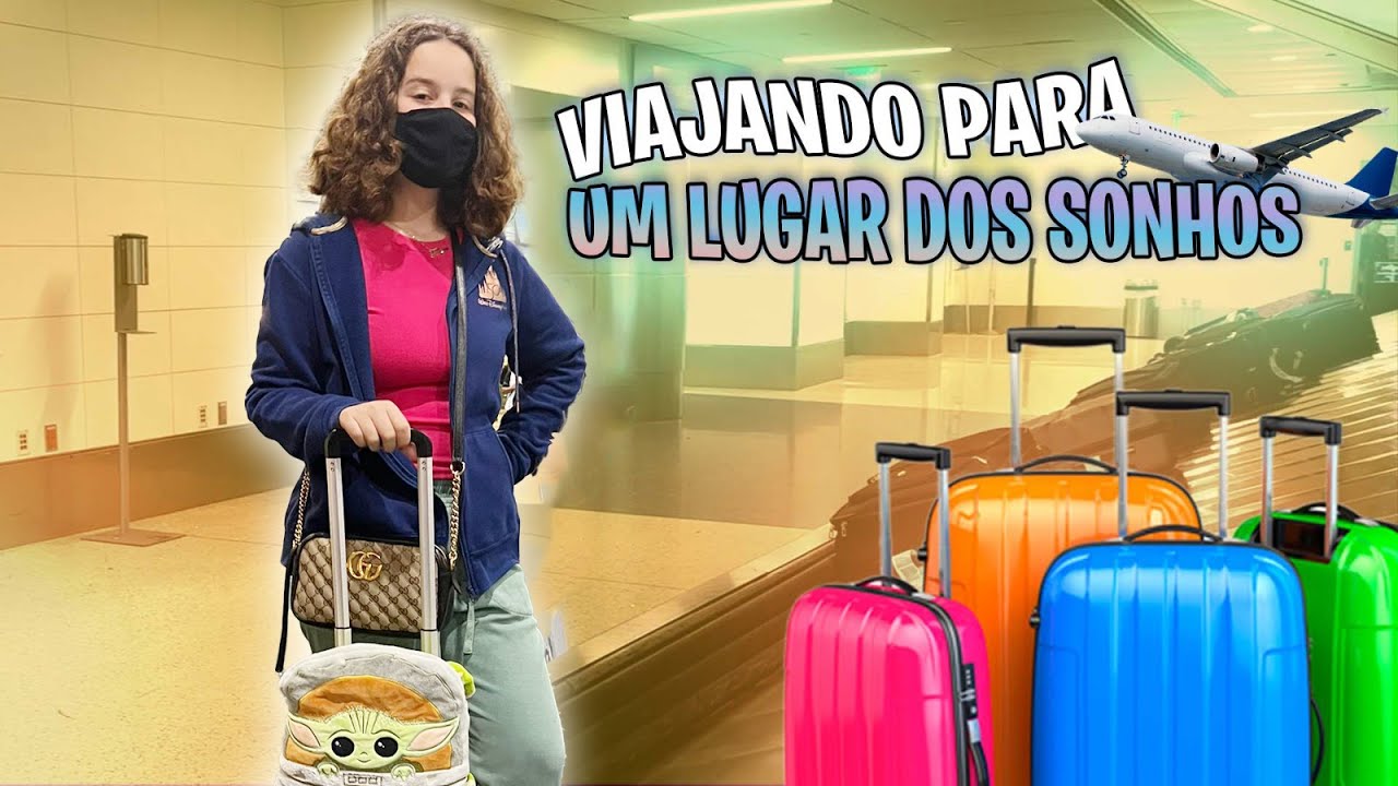 VIAJANDO PARA O LUGAR DOS MEUS SONHOS