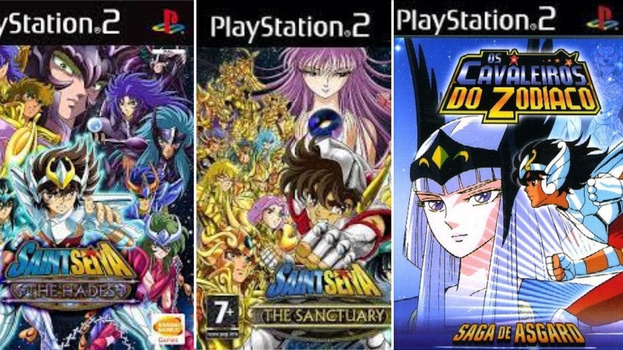TODOS OS JOGOS DOS CAVALEIROS DOS ZODÌACO PARA O PS2 2024