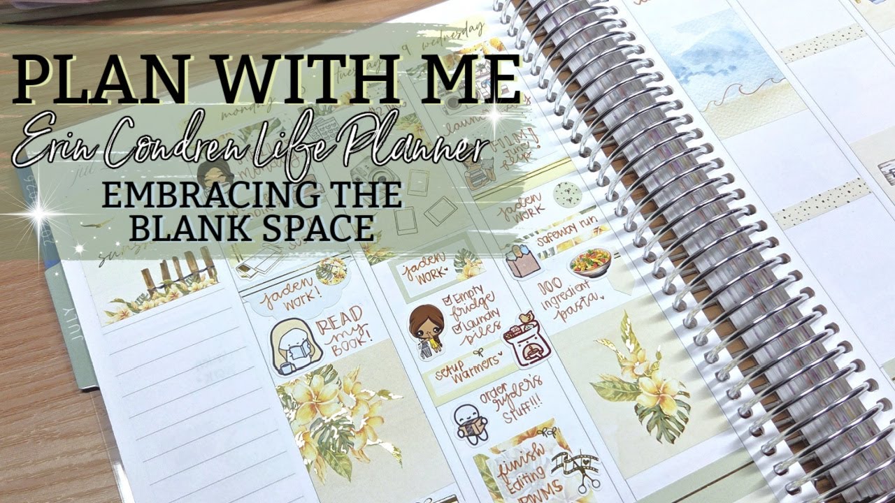 PWM: Embrace the blank space | EC Vertical Life Planner