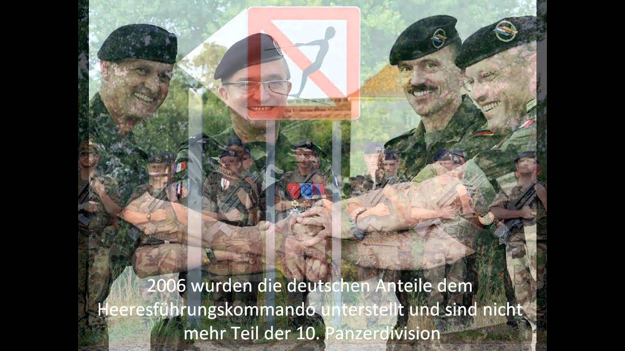 Die Deutsch - Französische Brigade; La Brigade Franco - Allemande