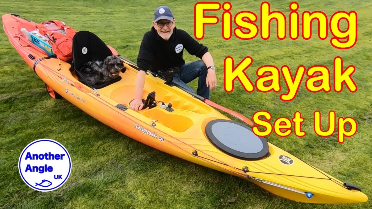 Beginners Guide to Fishing Kayak Set Up : Perception Triumph 13 : North East Scotland