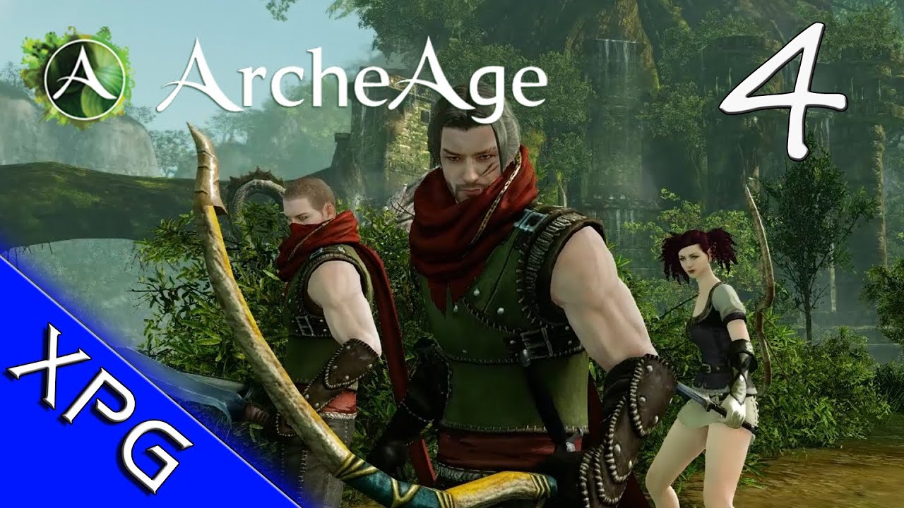 Lets Play... ArcheAge Episode 4 (Hunting the White Elk in the Elven Homeland)