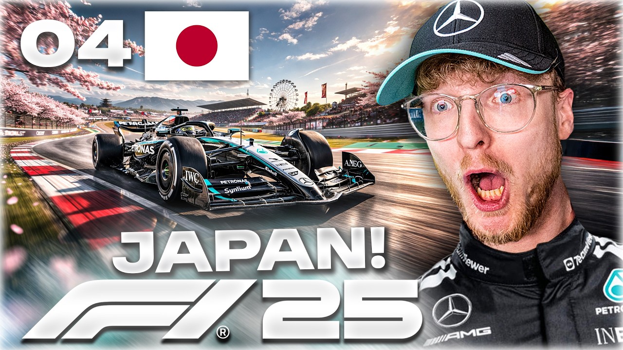 ⚡️F1 JAPAN RACE in der MERCEDES 110er KARRIERE - 48h STREAM zum F1 SEASON START 06.03-08.03