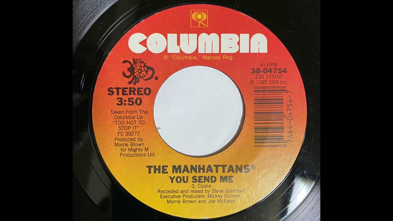THE MANHATTANS      YOU SEND ME      1985