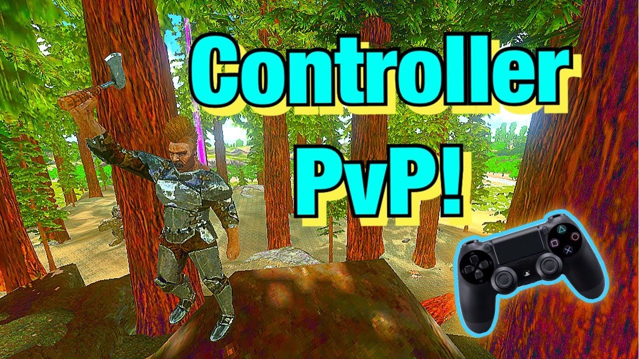 Ark Mobile PvP With A CONTROLLER! (If I die the video ends) s1 Ep4