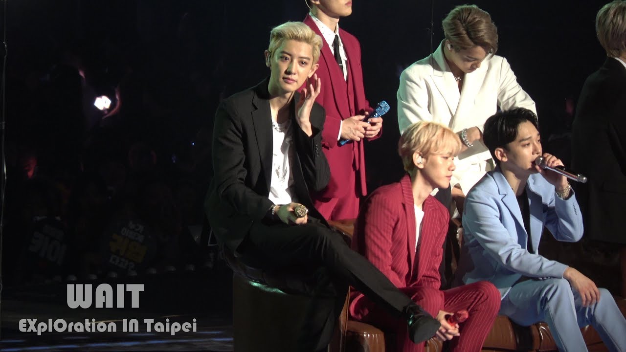 190929 EXO EXplOration in Taipei Wait Chanyeol 찬열 Focus