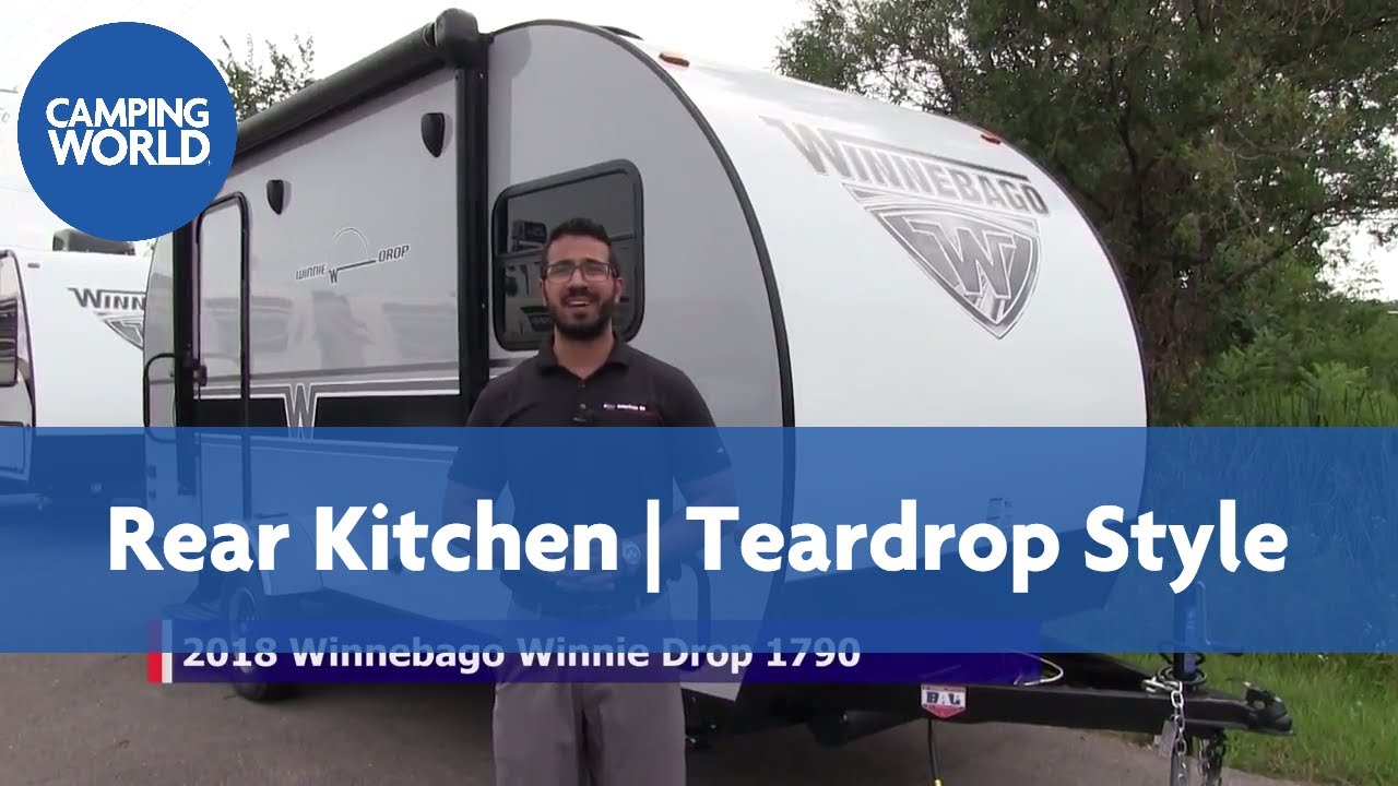 2018 Winnebago Winnie Drop 1790  | Travel Trailer | Platinum & Stone - RV Review