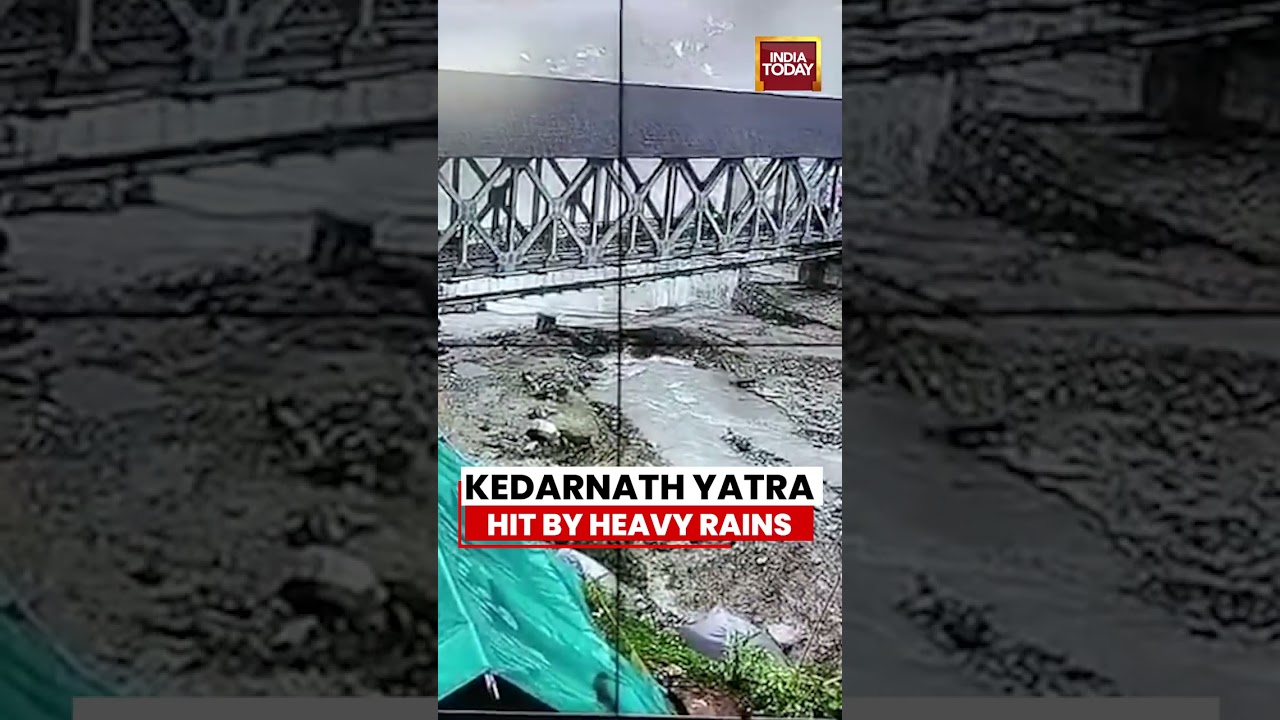 Uttarakhand Rain Fury: Kedarnath Highway Blocked After Landslide | Kedarnath Temple | Uttarakhand