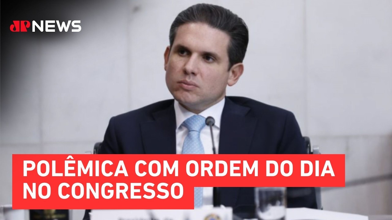 Oposição cobra explicações de Hugo Motta sobre suspensão de breves comunicados | TEMPO REAL