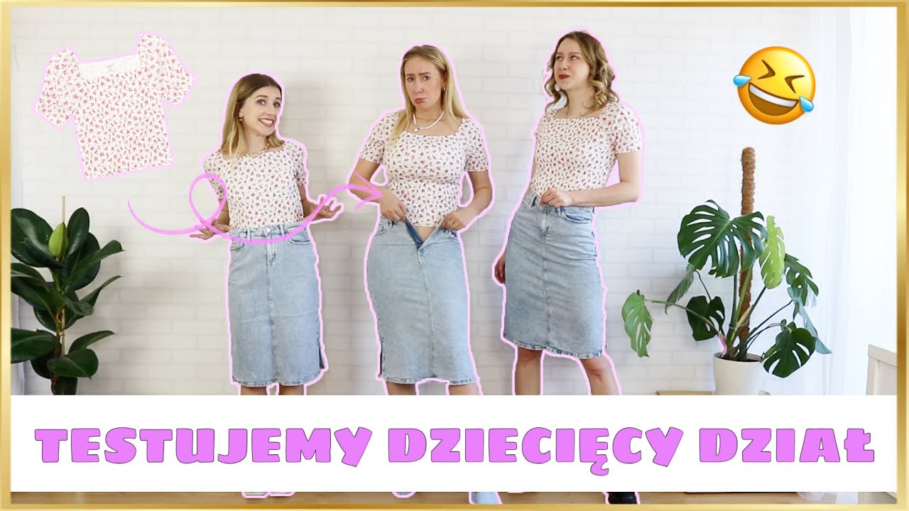 MIERZYMY UBRANIA DLA DZIECI Z BASIA I KASIĄ