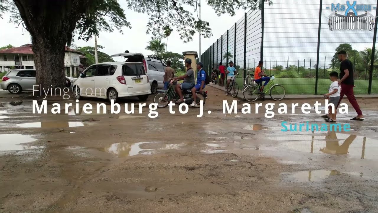 Flying from Marienburg to Johanna Margaretha in Suriname