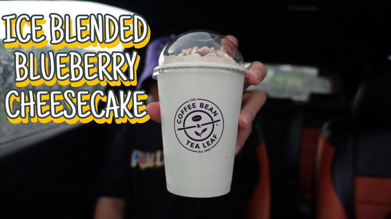 Coffee Bean & Tea Leaf's Ice Blended Blueberry Cheesecake! || TTT ep. 195