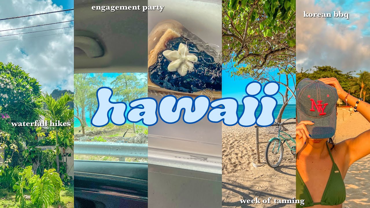 hawaii diaries 🍧 | engagement, ocean kayaking & foodddd