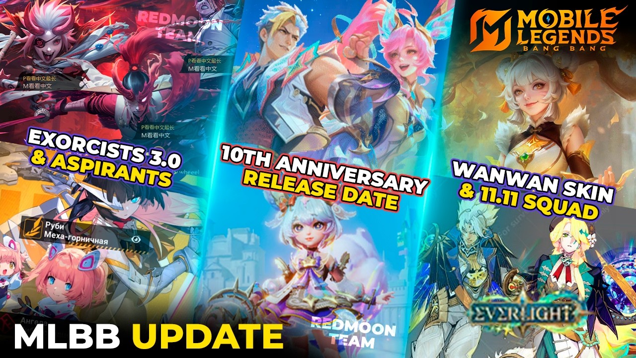 ЭКЗОРЦИСТЫ 3.0 | 10 ГОДОВЩИНА | АСПИРАНТЫ | 11.11 ЛЮНОКС & КЛАУД | MOBILE LEGENDS