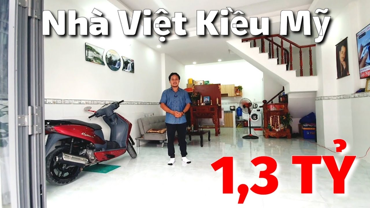 Việt kiều Mỹ đi định cư nước ngoài bán nhà lầu giá rẻ 1 tỷ 300 triệu tặng nội thất ở gần TPHCM