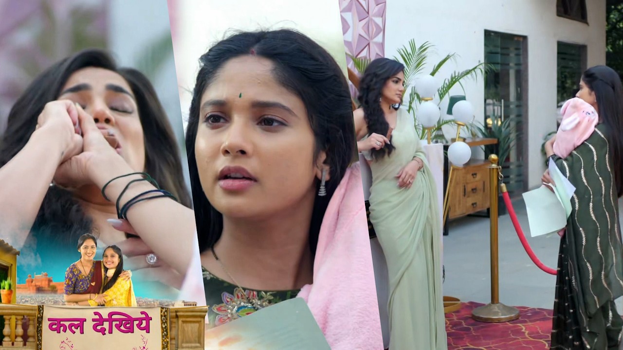 Mangal Lakshmi NEW PROMO 10th February 2026 Lakshmi stuffed the chocolate into Jiya's mouth