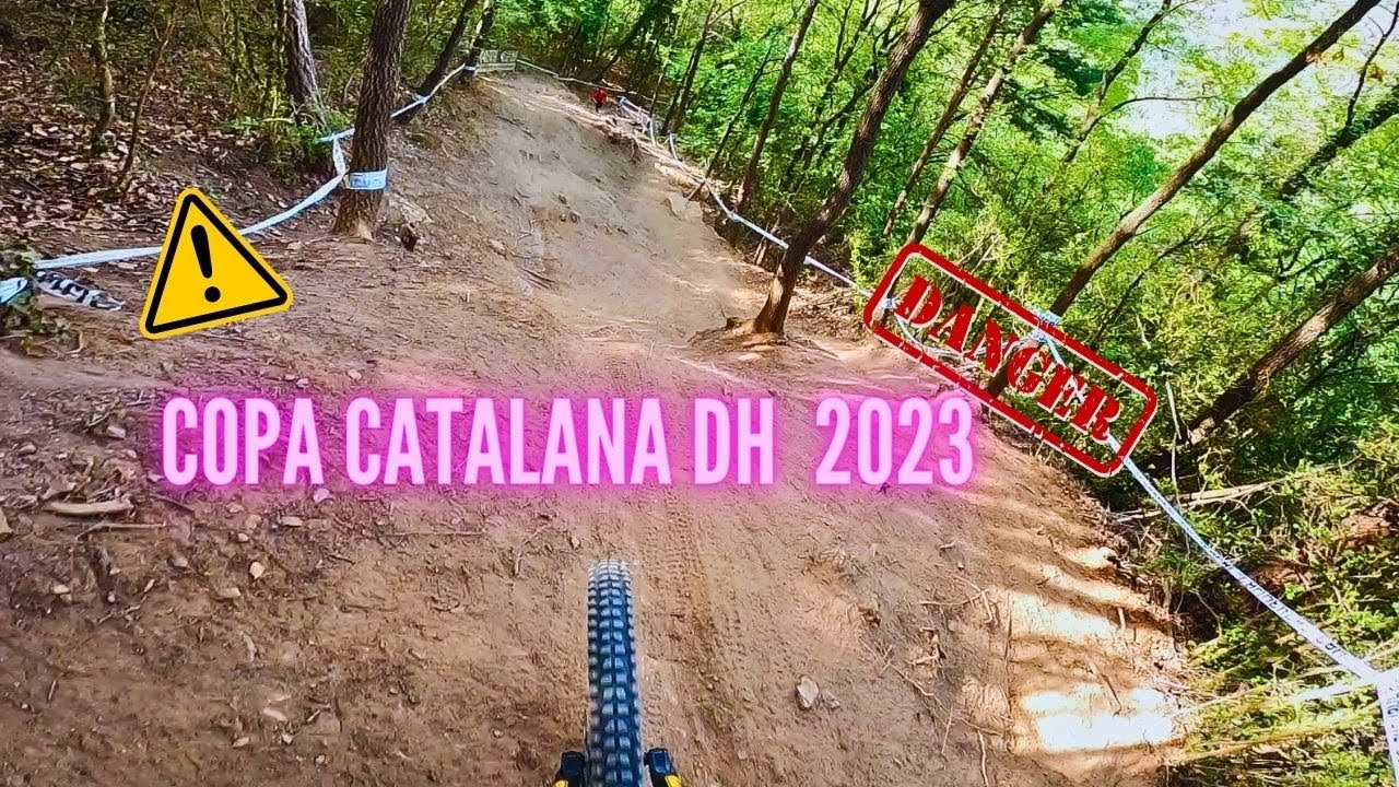 Bajada 4riders copa catalana DH 2023